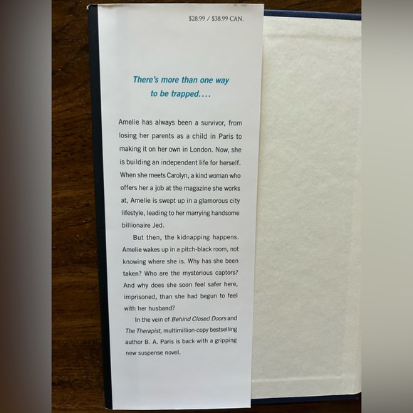 THE PRISONER by B.A. Paris. - Picture 3 of 4